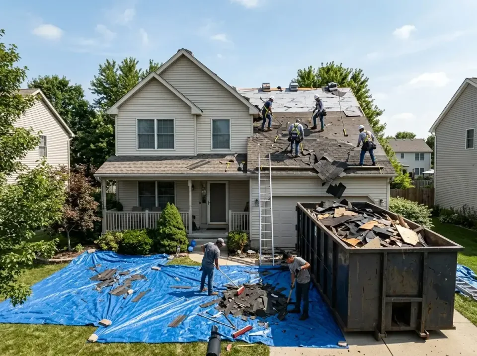 roof-replacement-debris-remova-004 — frequently asked questions, Cheapest Dumpster Rentals in Shannon Hills, AR